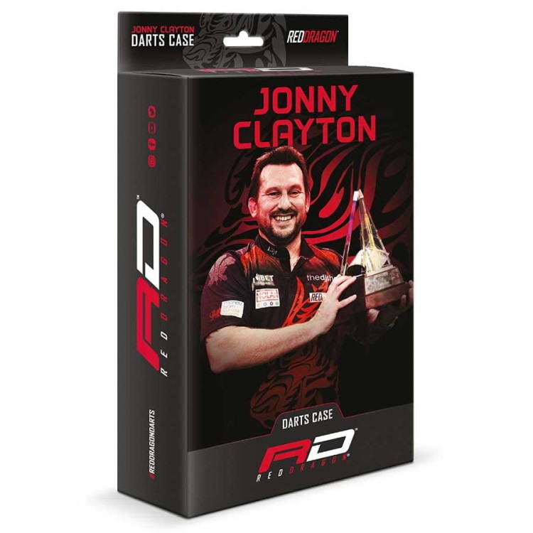 Etui Pokrowiec Na Lotki Rzutki Dart Red Dragon Jonny Clayton Super Tour