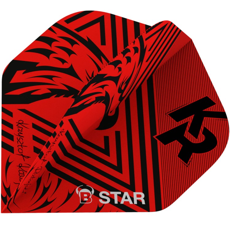 Piórka do Lotek Rzutek Dart BULLS Krzysztof Ratajski  B-Star