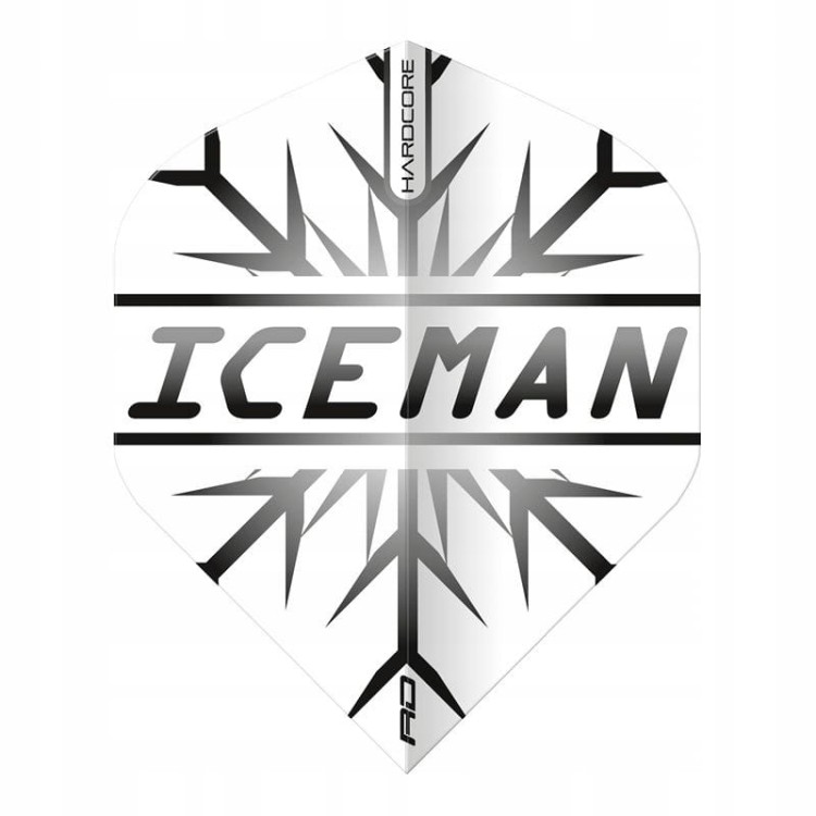 Piórka Red Dragon Gerwyn Price Iceman do Lotek Rzutek Dart