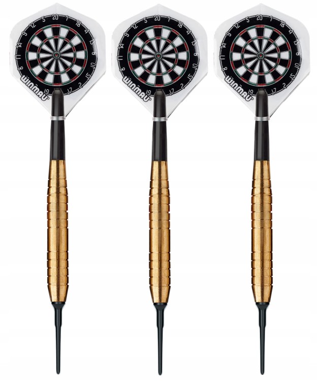 Lotki Rzutki Dart Winmau BROADSIDE Soft Tip 18g