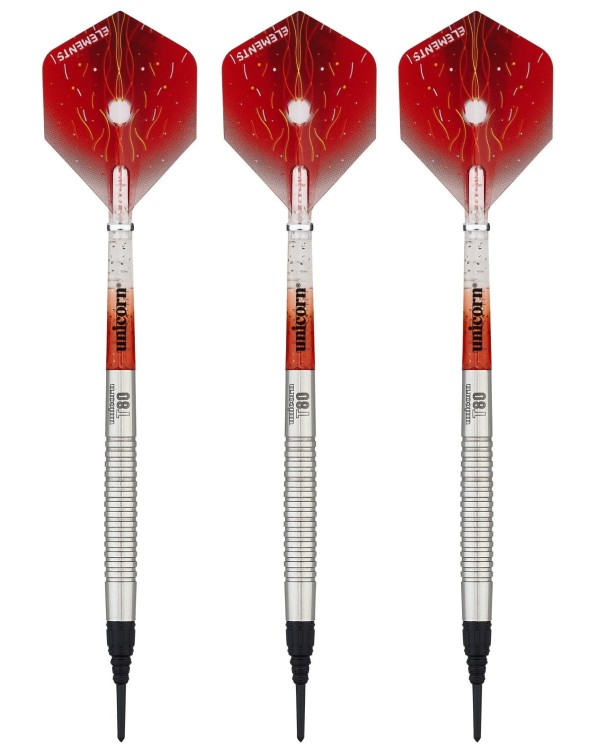 Lotki Rzutki Dart Unicorn Striker 80% Wolfram 18g Soft