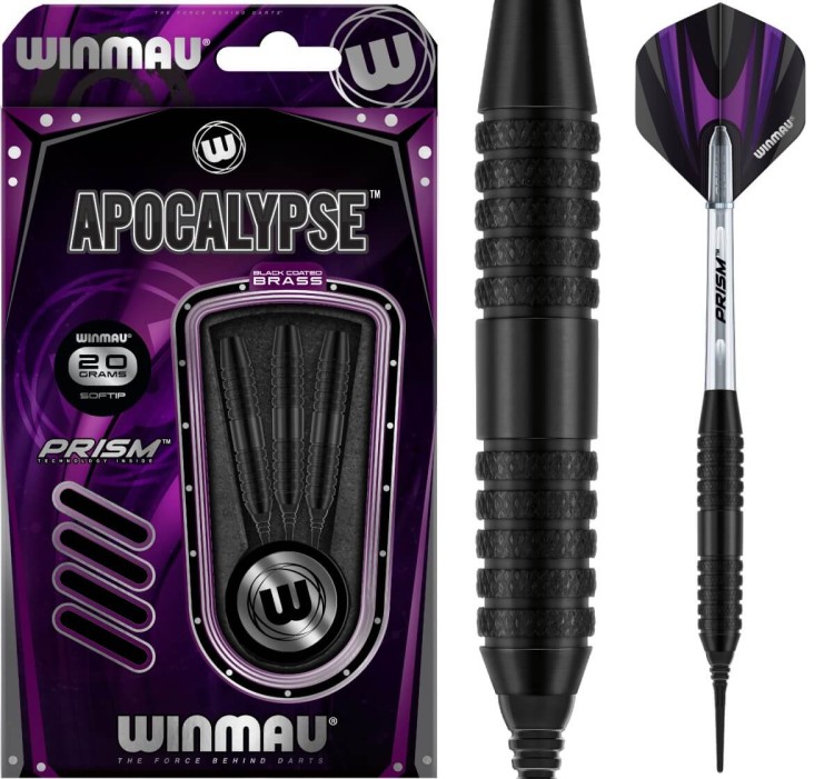 Lotki Rzutki Dart Winmau Apocalypse Brass Mosiężne 18g SOFT