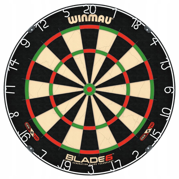 Profesjonalna Tarcza Dart Sizalowa Winmau BLADE 6