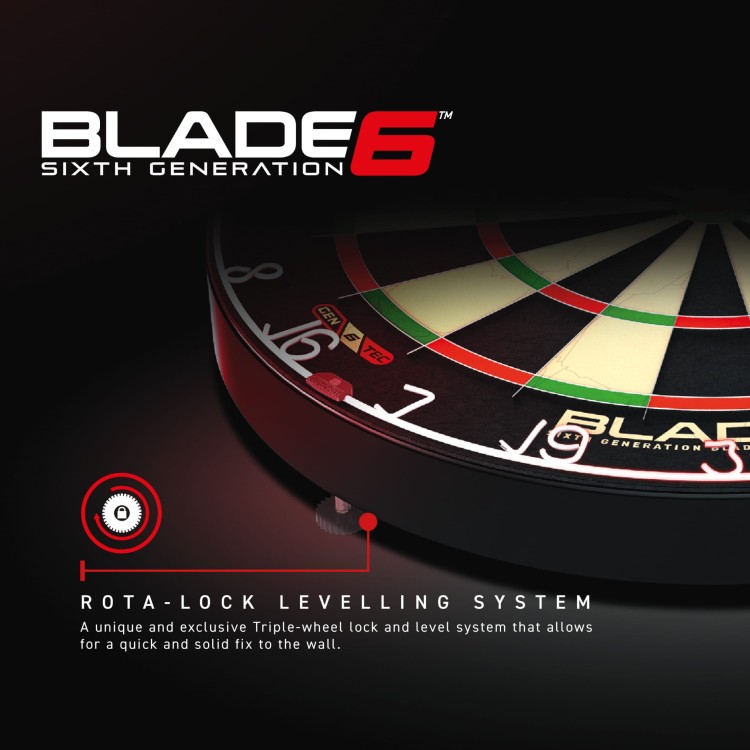 Profesjonalna Tarcza Dart Sizalowa Winmau BLADE 6