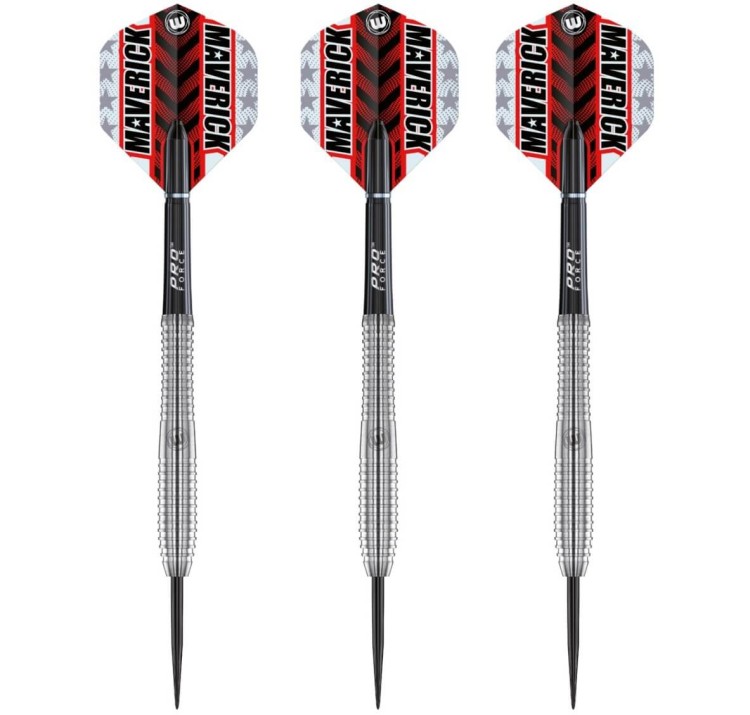 LOTKI RZUTKI DART WINMAU Maverick 80% Wolfram 21g, 22g, 23g, 24g, 25g