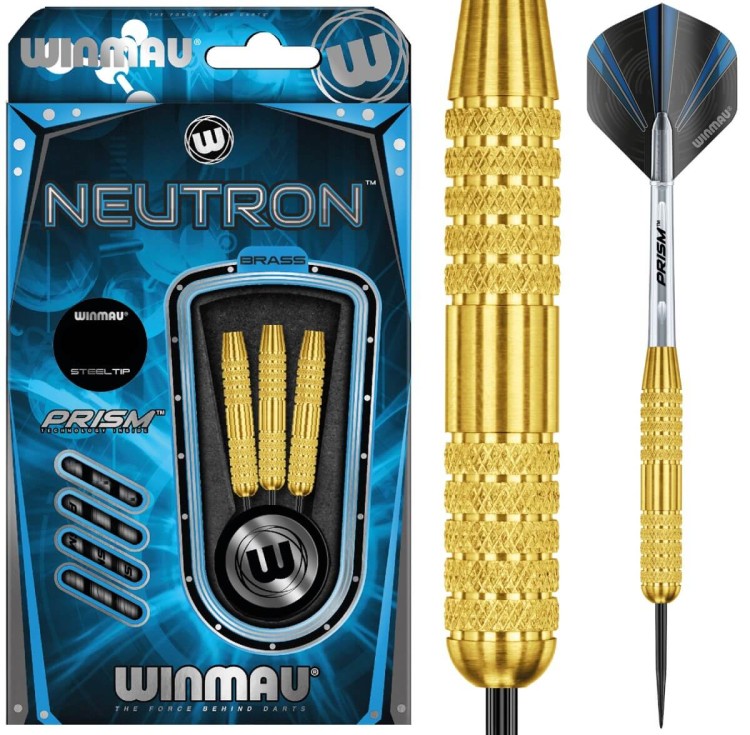 Lotki Rzutki Dart Winmau Neutron Brass Mosiężne 23g 25g