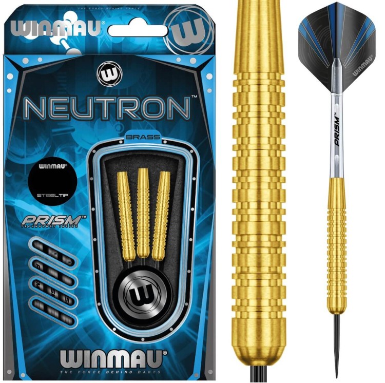 Lotki Rzutki Dart Winmau Neutron Brass Mosiężne 19g 21g