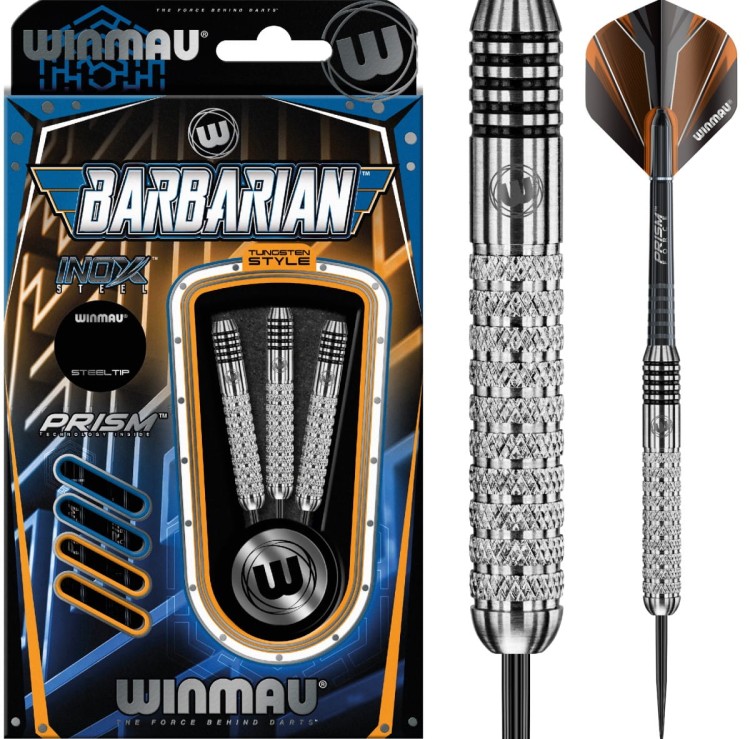 LOTKI RZUTKI DART WINMAU BARBARIAN INOX STEEL 20g, 22g, 24g
