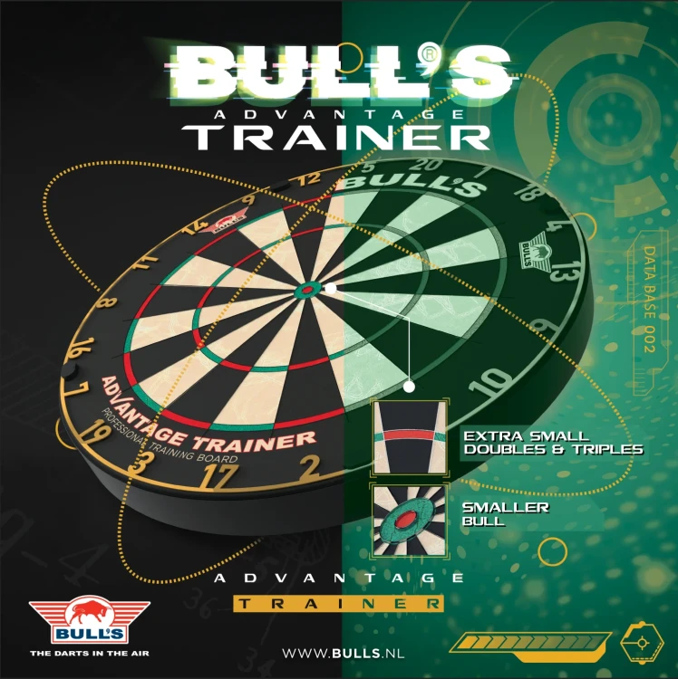 Bull's Advantage Trainer Profesjonalna Tarcza Treningowa do gry w rzutki dart