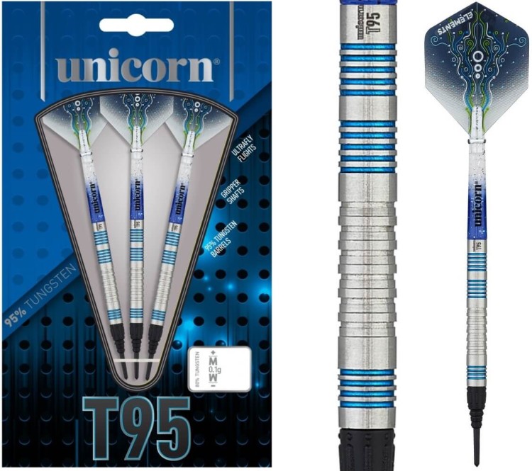 Lotki Rzutki Dart Unicorn T95 Core XL 95% Wolfram 16g
