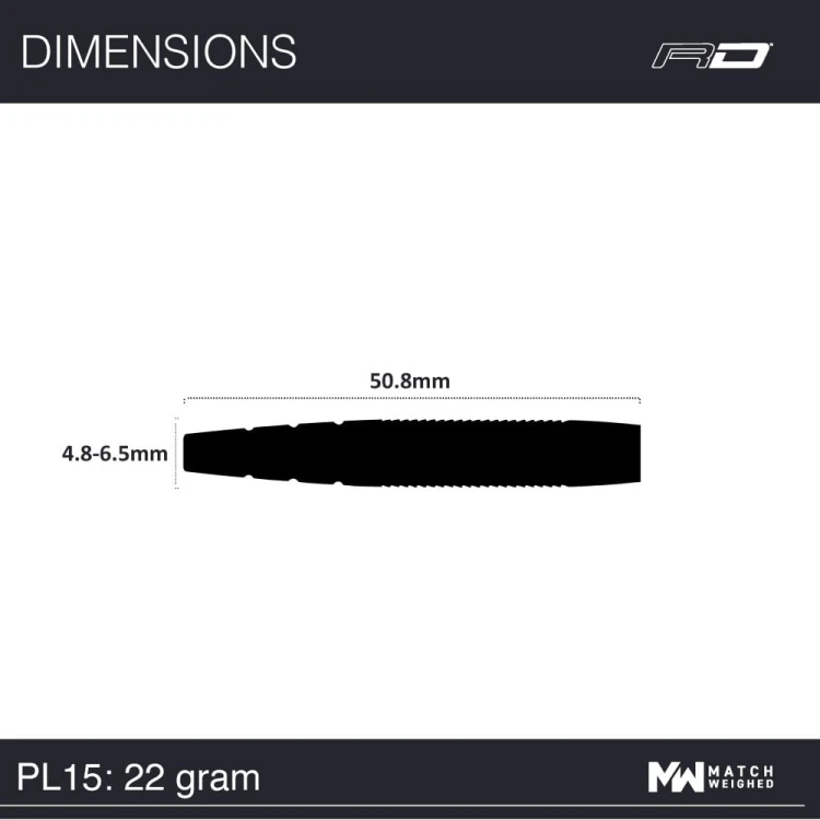 Lotki Rzutki Dart Red Dragon Peter Wright PL15 90% Wolfram 22g, 24g, 26g