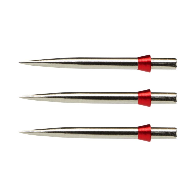 Red Dragon Trident Stalowe Groty do rzutek lotek dart - Srebrne