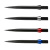 Red Dragon Trident Stalowe Groty do rzutek lotek dart - Czarne