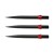 Red Dragon Trident Stalowe Groty do rzutek lotek dart - Czarne