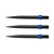 Red Dragon Trident Stalowe Groty do rzutek lotek dart - Czarne