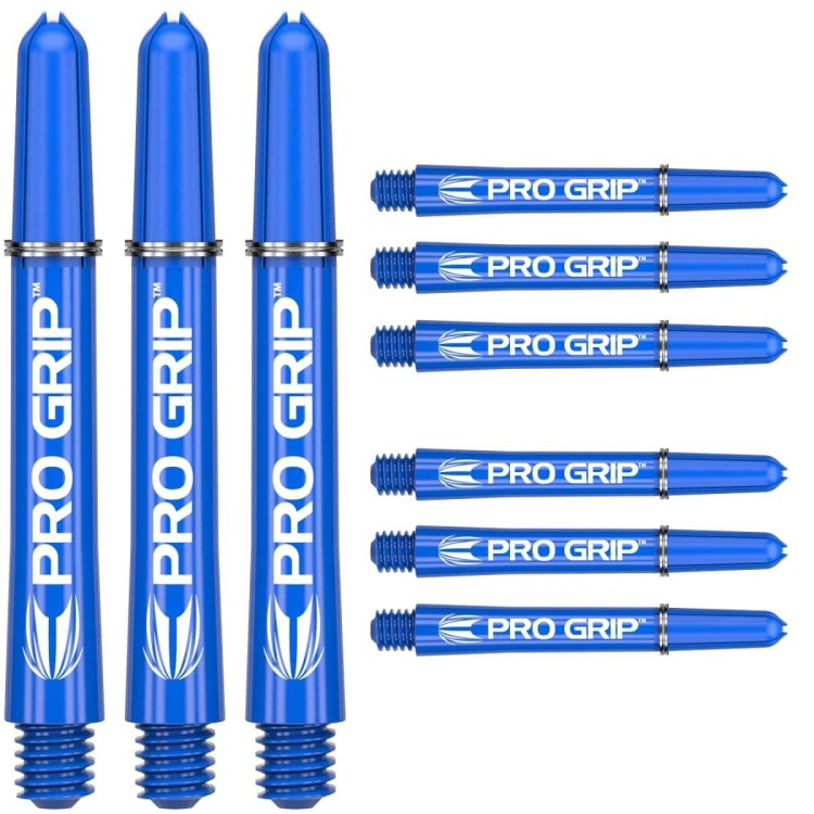 Shafty Target Pro Grip do lotek rzutek dart 9szt. - Short, Intermediate, Medium