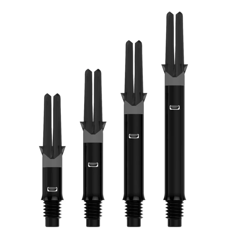 Shafty L-Style Silent Obrotowe do Lotek Rzutek Dart Czarne 130, 190, 260 , 330