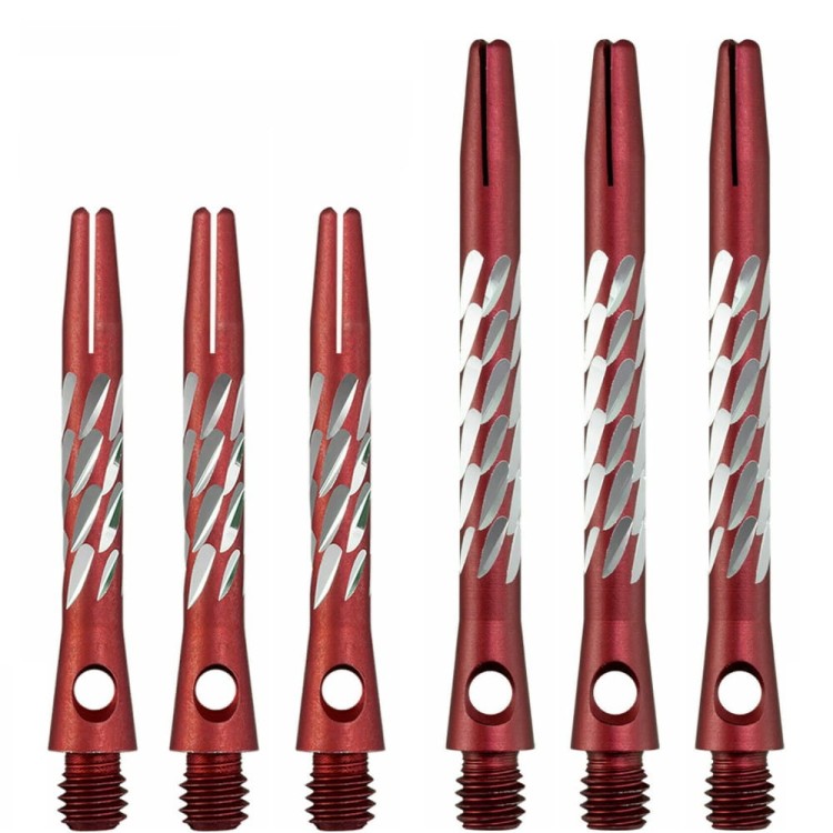 Aluminiowe Shafty Dart Unicorn Premier Czerwony Medium , Short