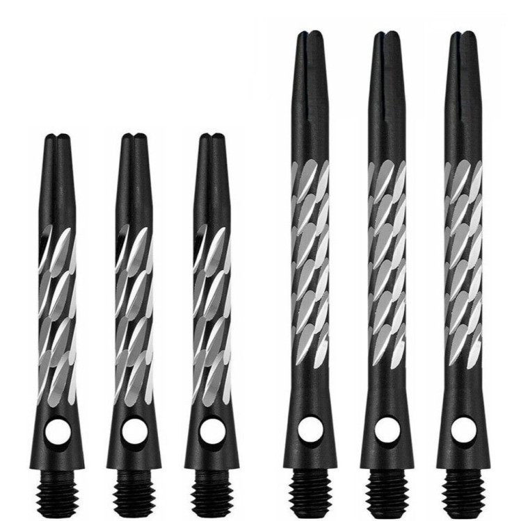 Aluminiowe Shafty Dart Unicorn Premier Czarny Medium , Short