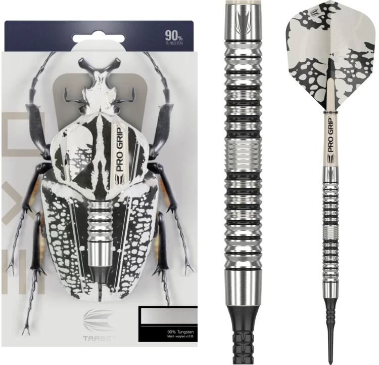 Lotki Rzutki Dart Target EXO 10 90% Wolfram 16g, 20g Soft