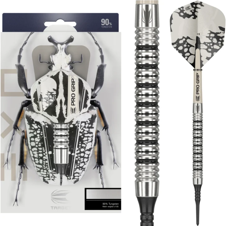 Lotki Rzutki Dart Target EXO 11 90% Wolfram 16g, 18g Soft