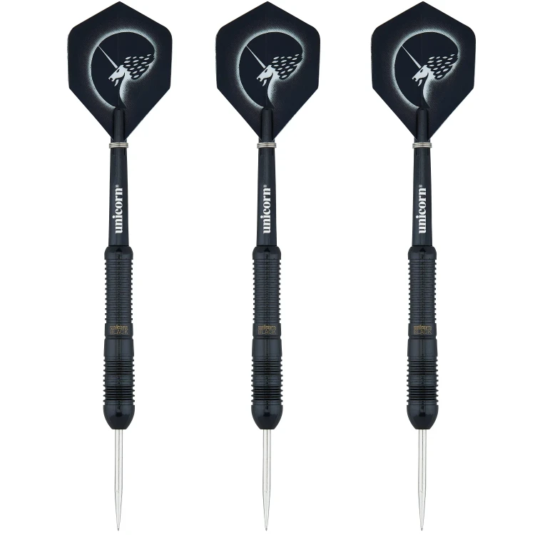 Lotki Rzutki Dart Unicorn Core Black Bras Steel 20g, 22g, 24g