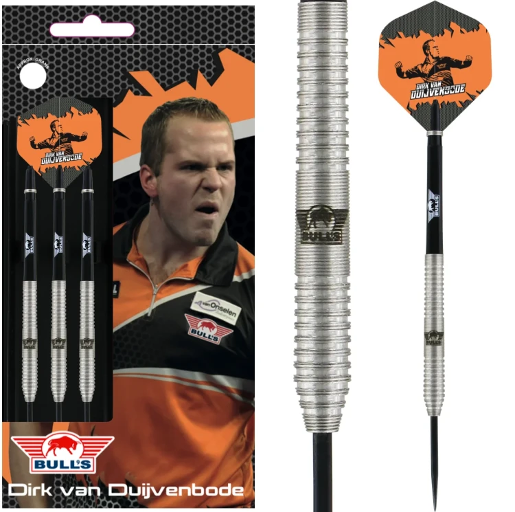 LOTKI RZUTKI DART BULL'S NL Dirk van Duijvenbode 90% 22g, 23g, 24g, 25g