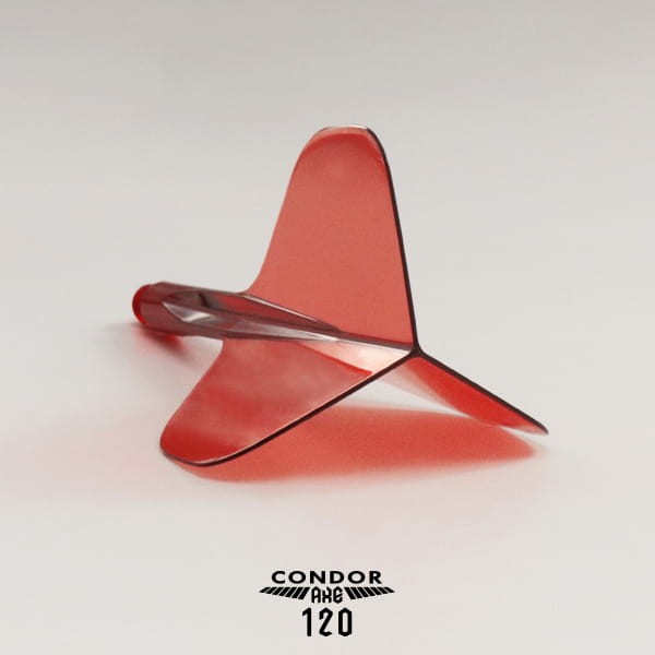 Condor AXE 120 Trzyskrzydłowe Shafty + Piórka Dart Standard - Short, Medium, Long