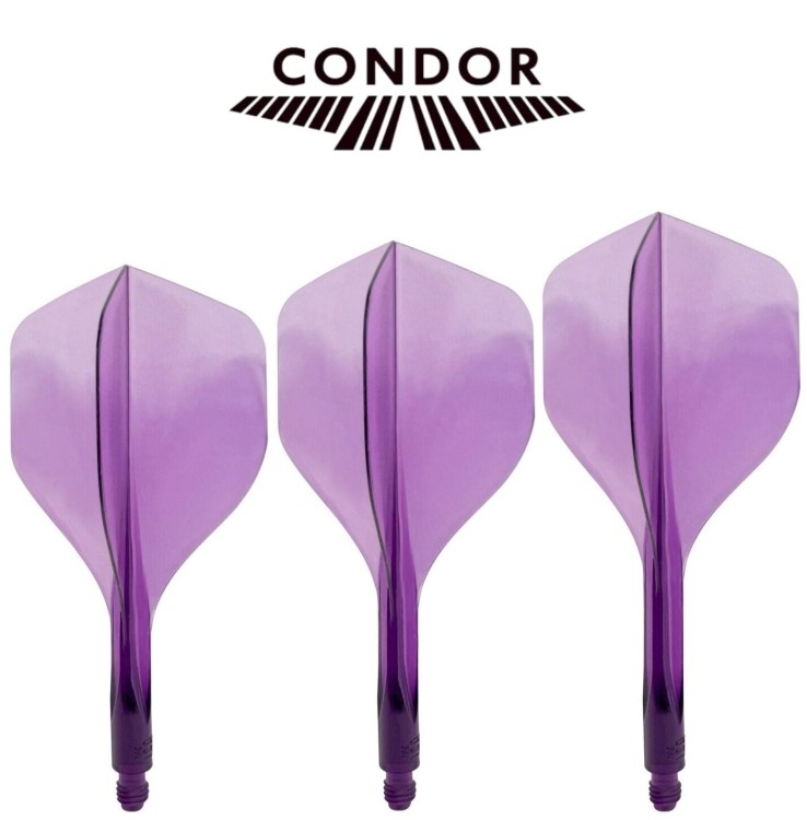 Condor AXE 120 Trzyskrzydłowe Shafty + Piórka Dart Standard - Short, Medium, Long
