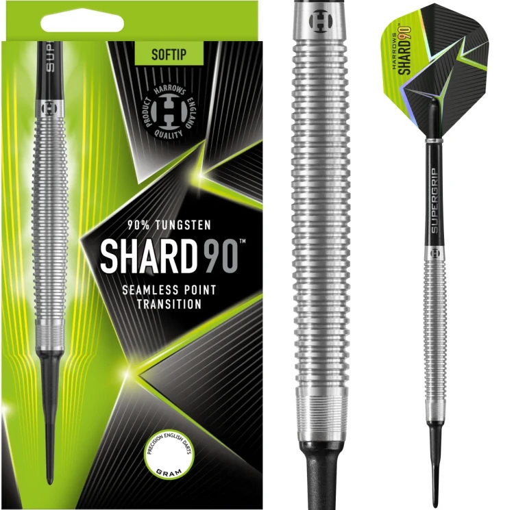 Lotki Rzutki Dart Harrows Shard 90% Wolfram 16g, 18g