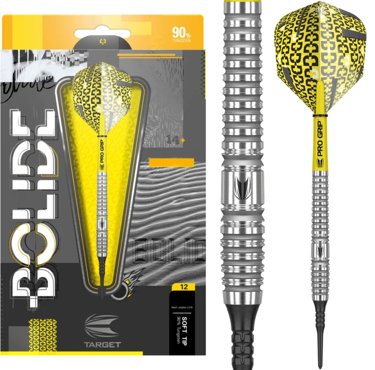Lotki Rzutki Dart Target Bolide 12 90% Wolfram 16g, 18g soft