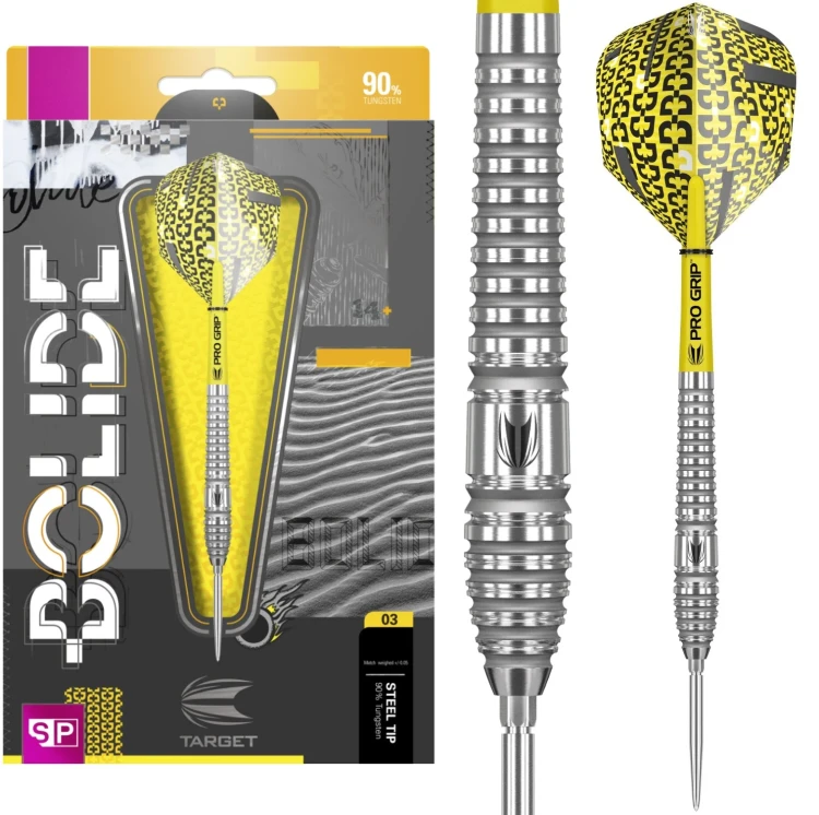 Lotki Rzutki Dart Target Bolide 03 90% Wolfram 22g, 24g, 26g