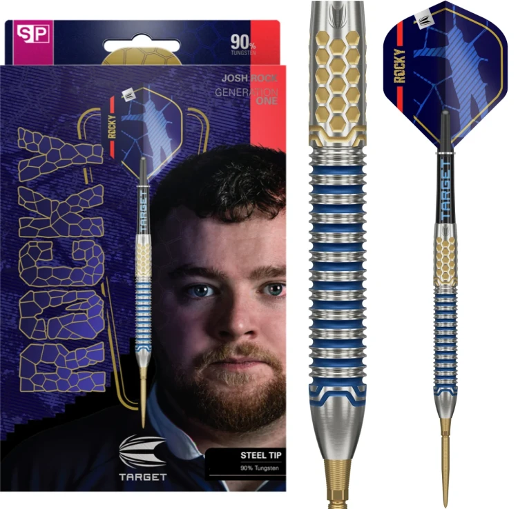 Lotki Rzutki Dart Target Josh Rock G1 90% Wolfram SP 22g, 23g, 24g, 25g