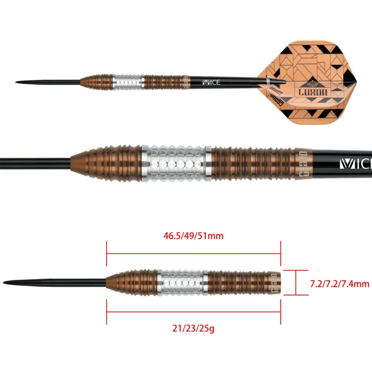 Lotki Rzutki Dart One80 Luxor Delta - 21g, 23g, 25g