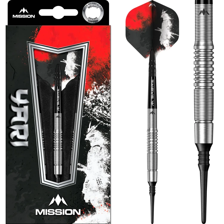 Lotki Rzutki Dart Mission Yari 90% Wolfram 19g SOFTIP