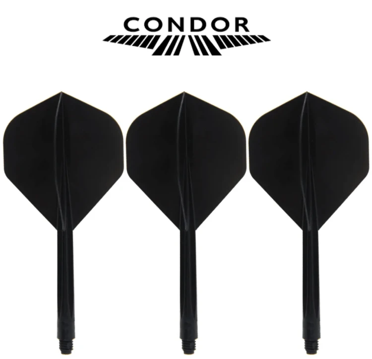 System Condor AXE System Shafty + Piórka do rzutek Dart No.2 Standard - Short, Medium, Long