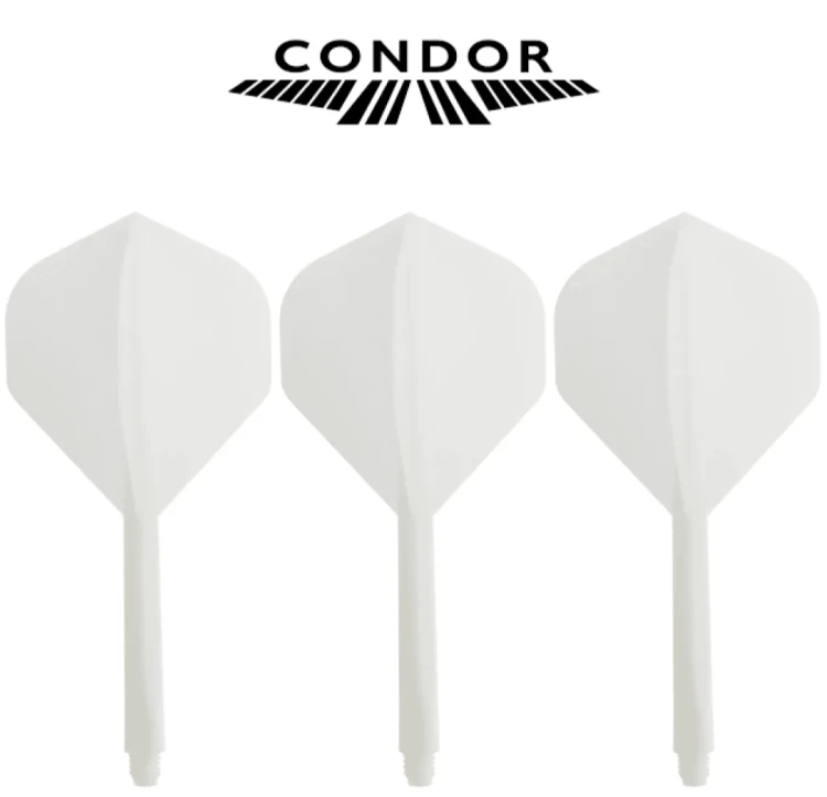 System Condor AXE Shafty + Piórka do rzutek Dart No.2 Standard - Short, Medium, Long