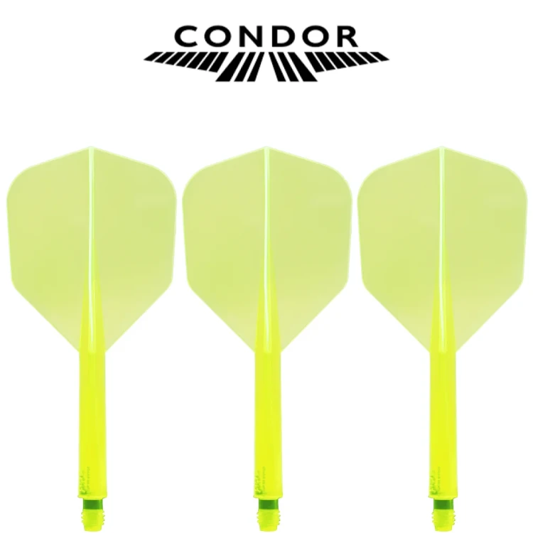 System Condor AXE Neon System Shafty + Piórka do rzutek Dart No6 Small - Short, Medium, Long