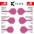 System Target K-Flex Piórka + Shafty Dart Różowe No.6 Short, Intermediate, Medium