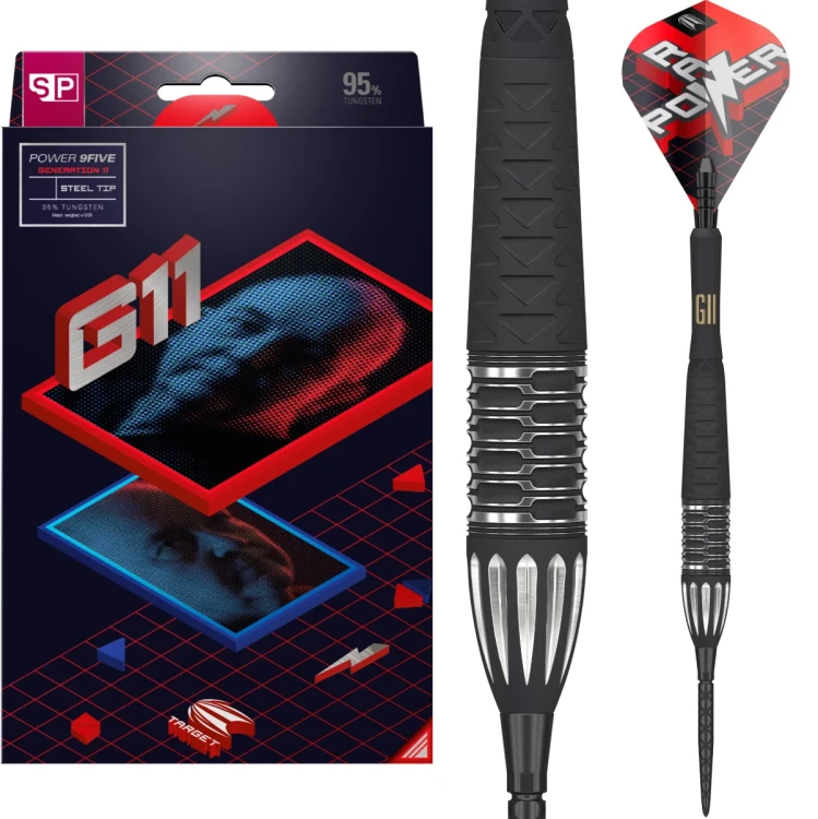 Lotki Rzutki Dart Target Phil Taylor Power 9Five G11 SP 22G, 24G, 26G