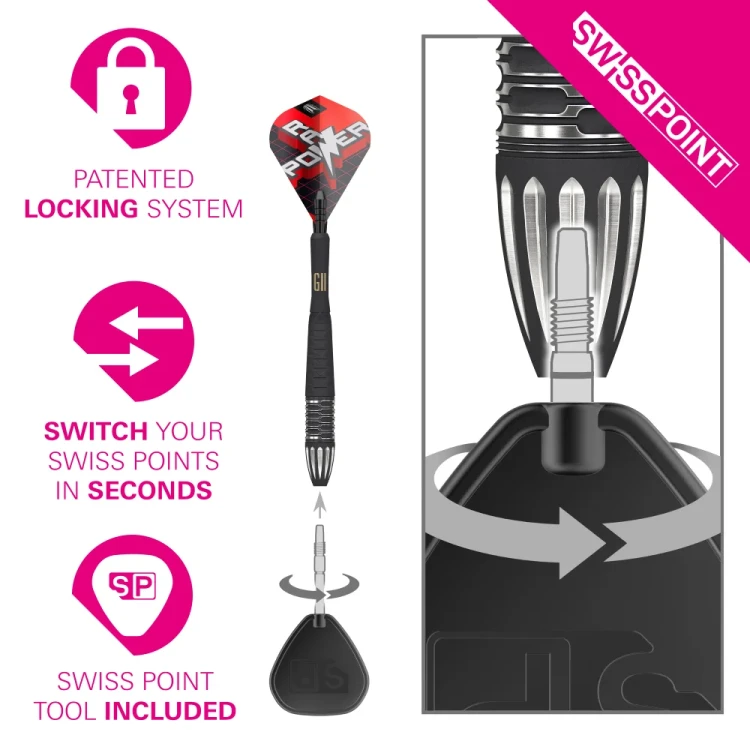 Lotki Rzutki Dart Target Phil Taylor Power 9Five G11 SP 22G, 24G, 26G