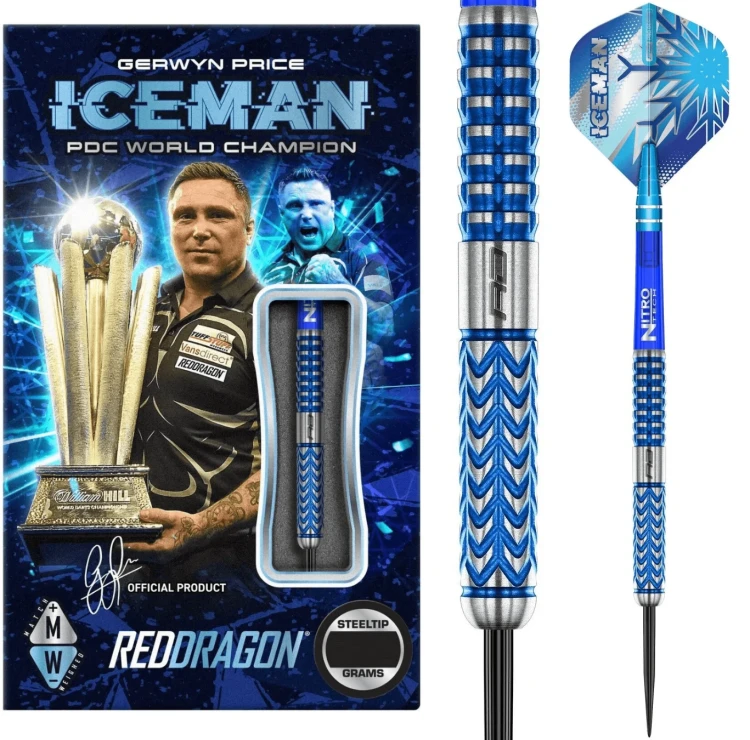Lotki Rzutki Dart RedDragon Gerwyn Price Glacier 90%