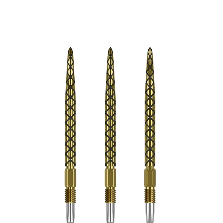Stalowe Groty Końcówki Target Swiss Point Diamond Złote – 26mm, 30mm, 35mm, 40mm