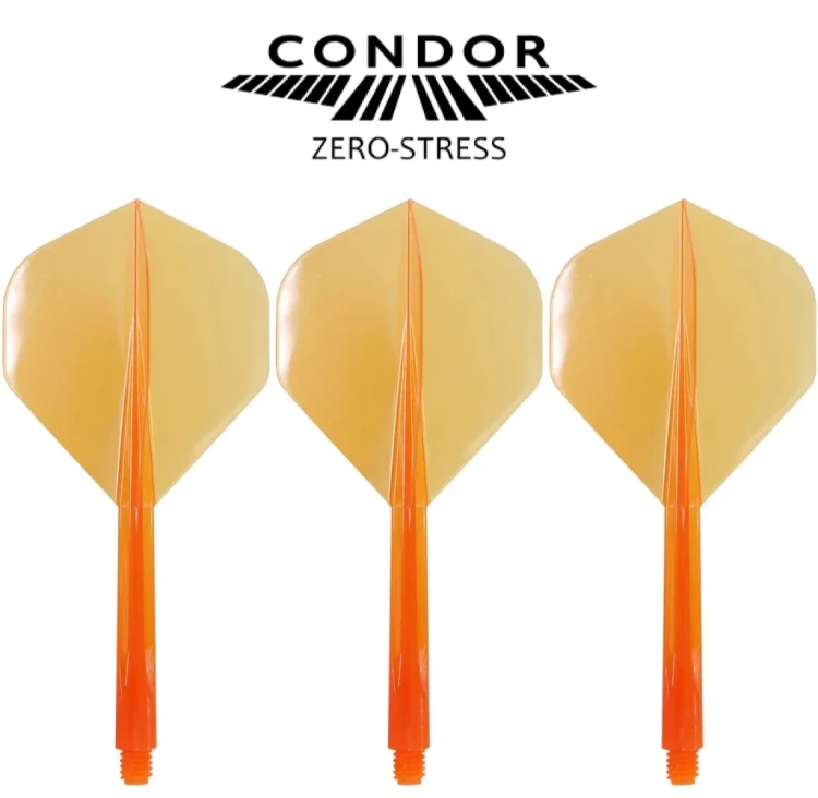 Condor Zero Stress Shafty + Piórka do rzutek Dart No.2 Standard Różowe – Short, Medium, Long