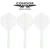 Condor Zero Stress Shafty + Piórka do rzutek Dart No.2 Standard Przeźroczyste – Short, Medium, Long
