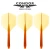 Condor Zero-Stress Shafty + Piórka Dart Pomarańczowy Small Short, Medium, Long