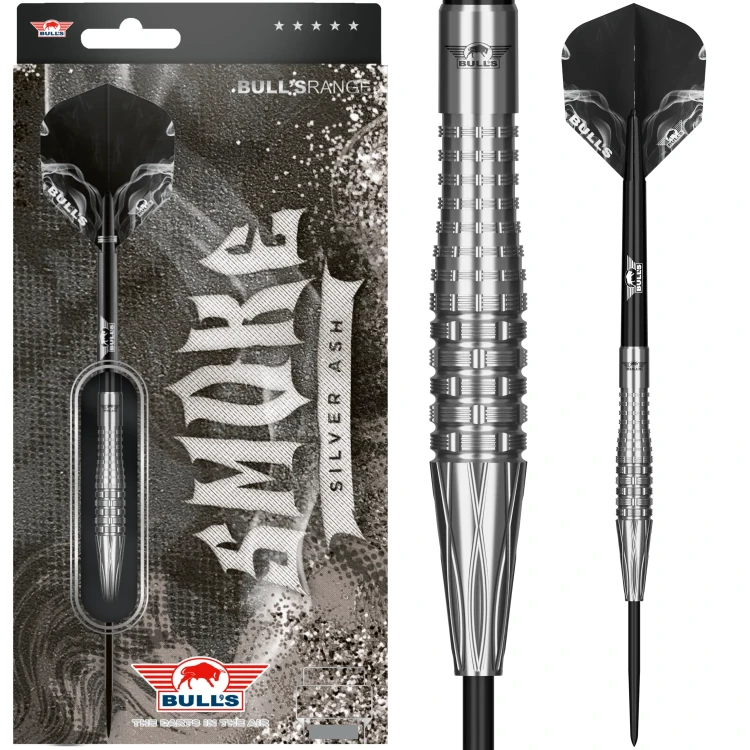 Lotki Rzutki do Darta Bull's Smoke Silver Ash 90% - 23g, 25g
