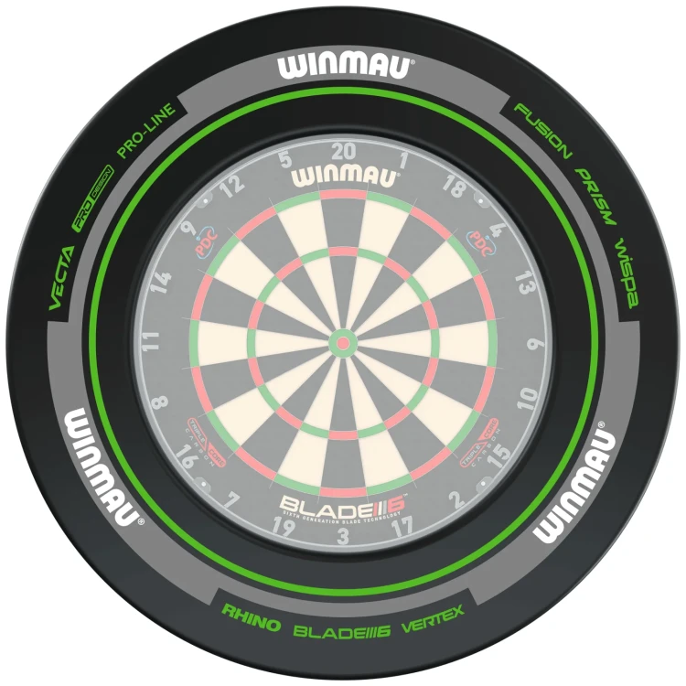 RING OPONA OCHRONNA WINMAU PRINTED - CZARNO ZIELONA