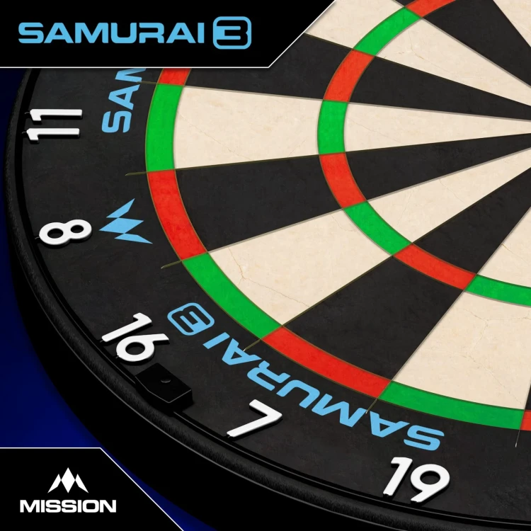 Mission Samurai 3 Dartboard Image 2.webp