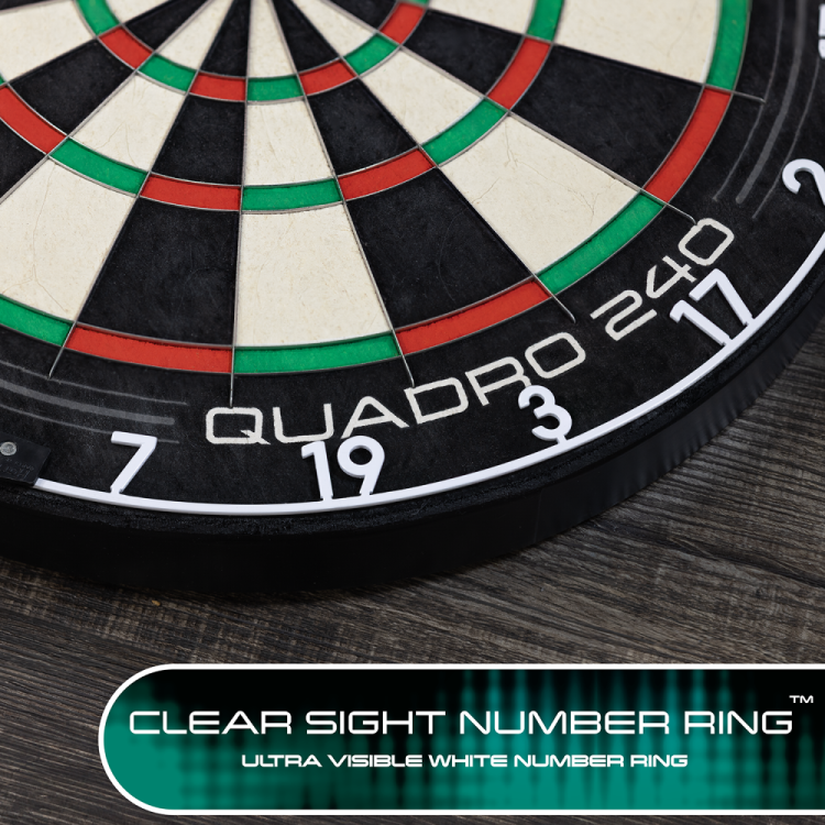Tarcza Sizalowa Harrows QUADRO 240 do gry w Darta